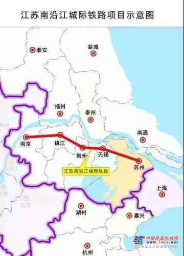 泰信机械多型号旋挖钻机助建江苏南沿江城际铁路