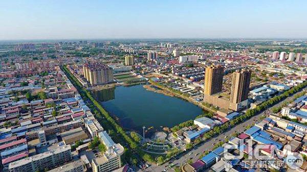 雄安新区启动区控制性详规和城市设计将面向全球招标，这是雄安新区容城县城。